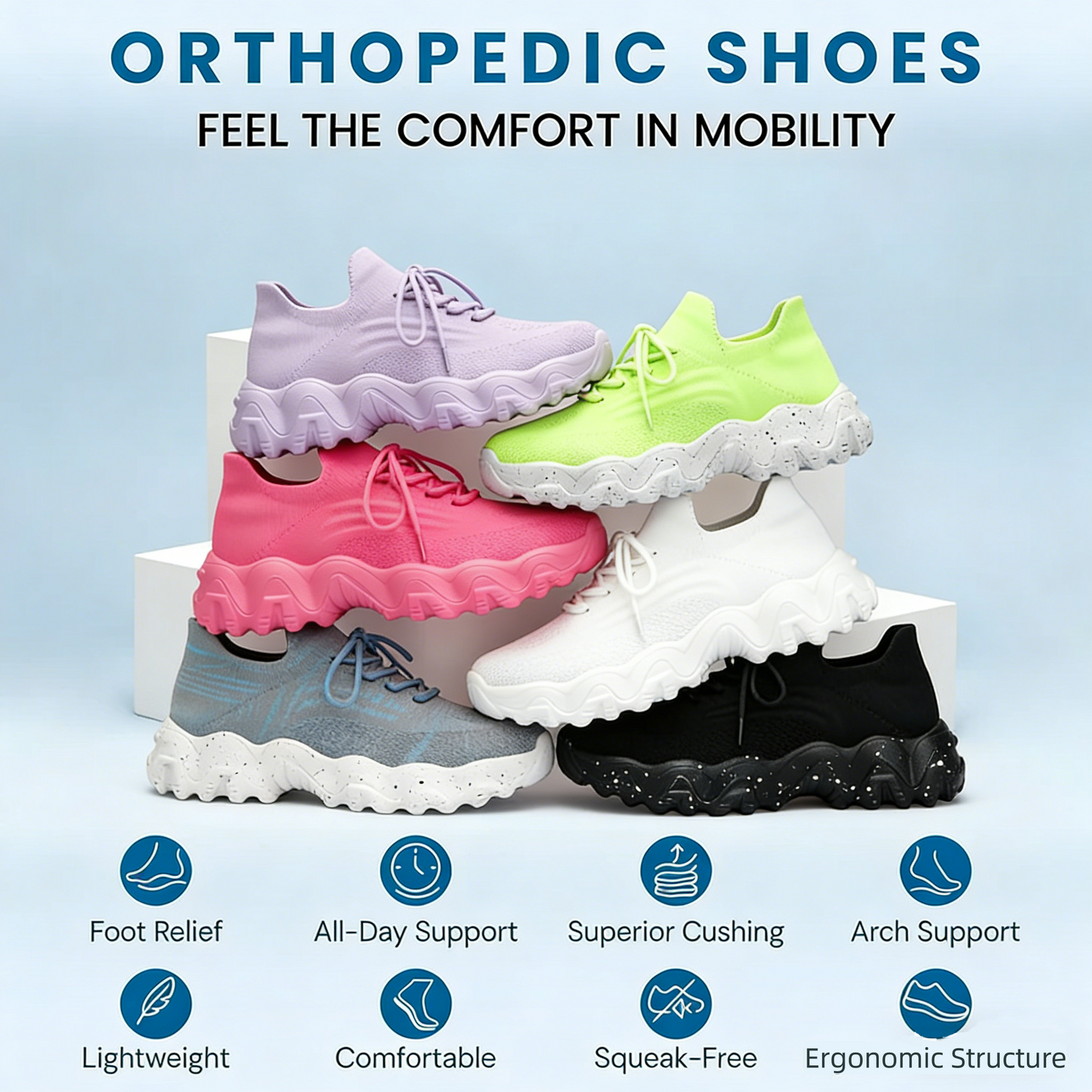 ShiftFloat - Walking Shoes for Nurse
