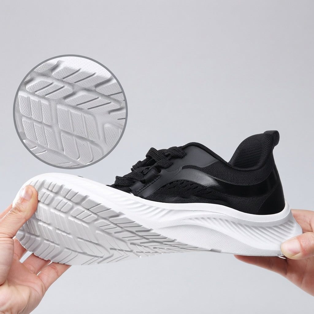 Wide Toe Box Walking Sneakers for Men