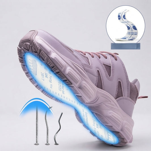 Women's Steel Toe Safety Sneakers for Long Standing