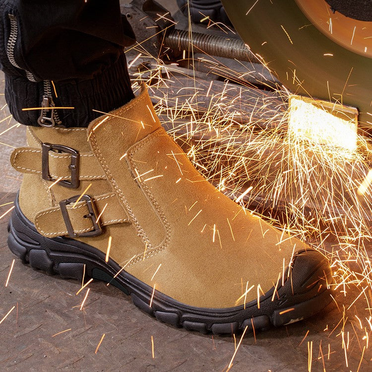 Steel Toe Safety Boots for Long Standing