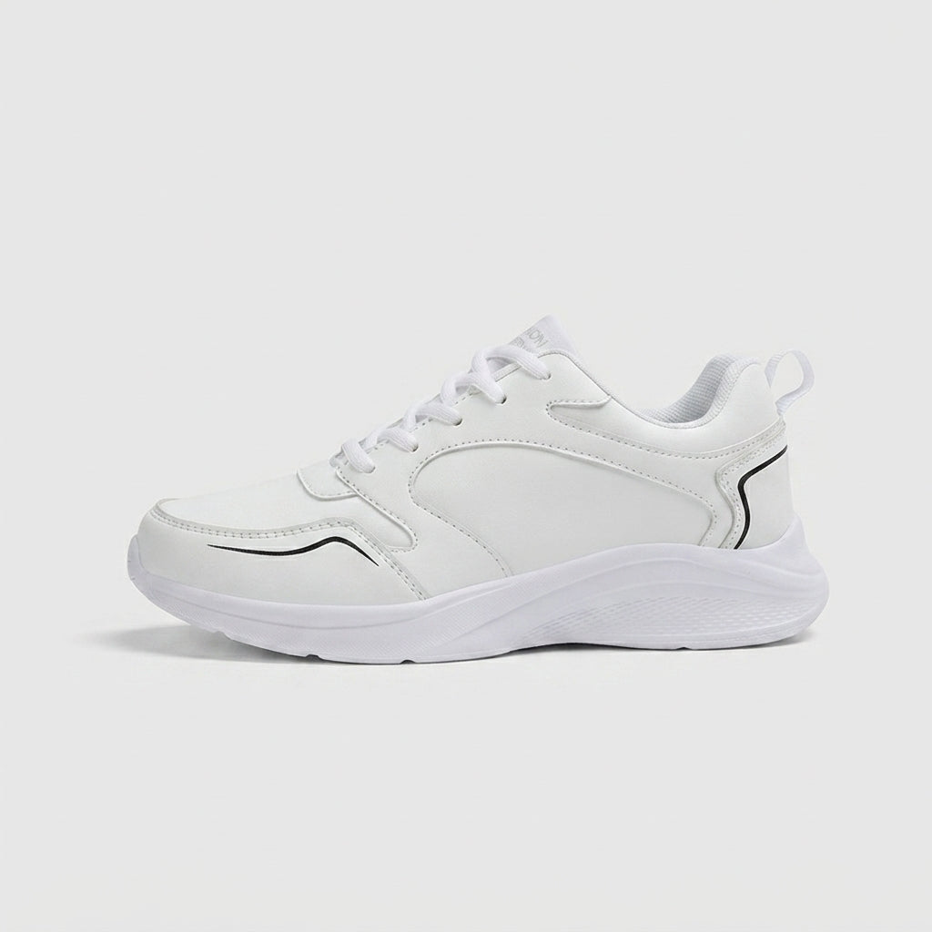 Women's Leather Walking Shoes