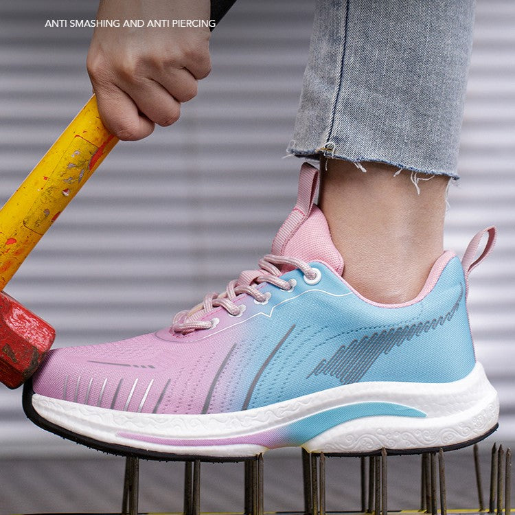 Ultra-Lightweight Steel Toe Work Shoes for Women