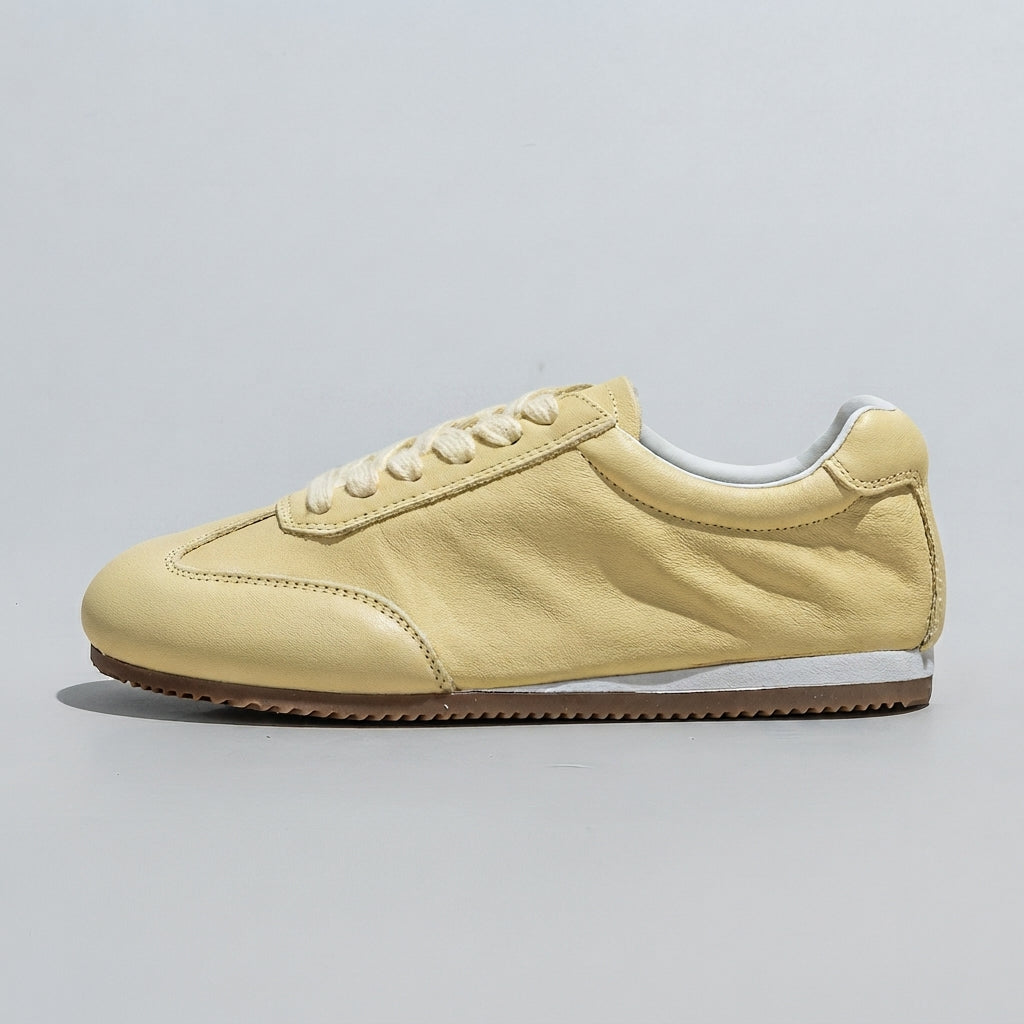 Classic Leather Flat Sneakers for Every Day