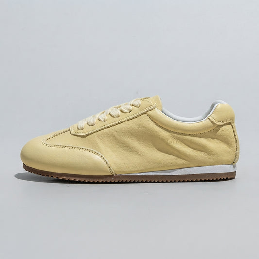 Classic Leather Flat Sneakers for Every Day
